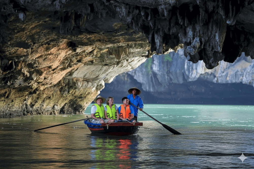 Du khách sẽ được khám phá hệ thống nhũ đá tự nhiên hùng vĩ.